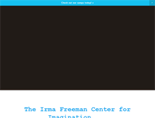 Tablet Screenshot of irmafreeman.org